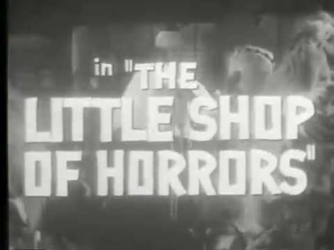 "The Little Shop of Horrors" (1960) Free Screening on Zoom!