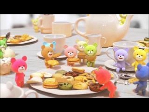ブルボン 「プチクマのプチッとテーブルセット