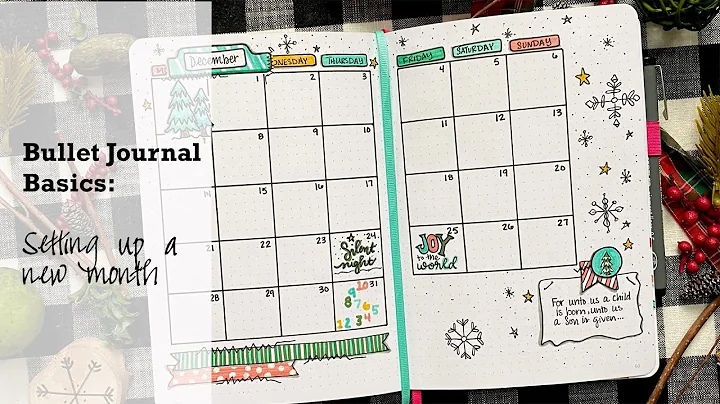 BULLET JOURNAL MONTHLY SETUP: How To Set Up a New ...