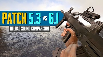 PUBG Patch 5.3 vs 6.1 | Reload Sound Comparison