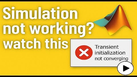 SIMSCAPE Model Simulation not Working?  SOLVER Error & How to Fix it! #Simulink  #MATLAB #simscape