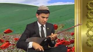 Turkmen Dutar instrumental performance by Oghlan Bakhshi