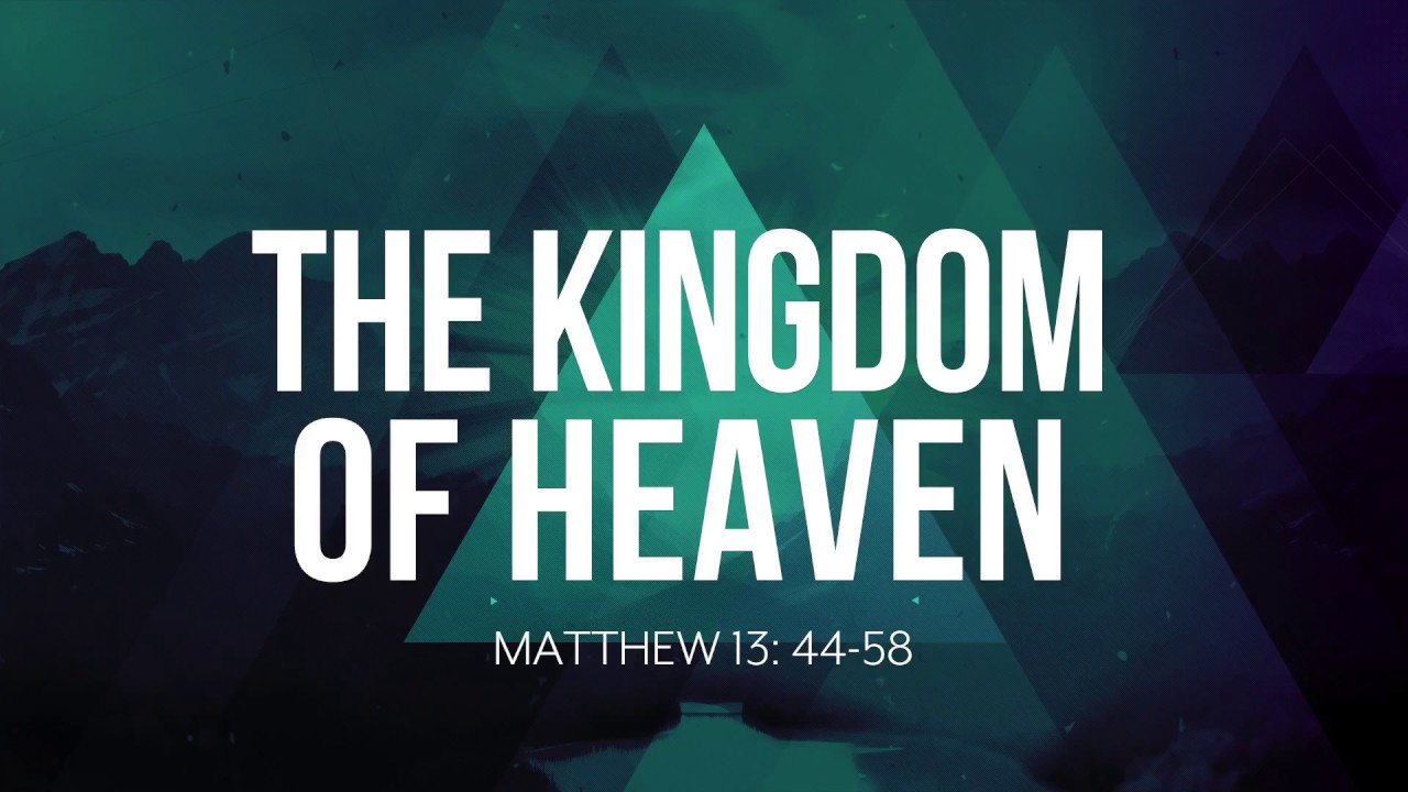 Matthew 13 44 58 YouTube
