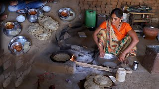 Daily Lunch Routine Cooking  Of indian Family || Indian (Gujarat) Village Daily Kitchen Routine 2021