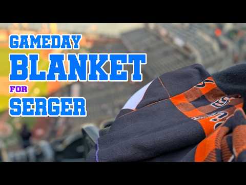 Make This Stadium Blanket, Master Your Serger: Step-by-step Sewalong thumbnail