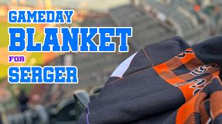 Make This Stadium Blanket, Master Your Serger: Step-by-step Sewalong