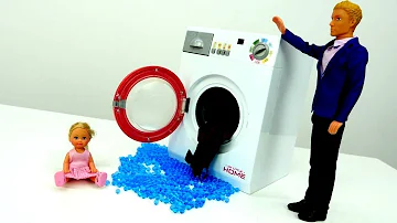 Kann man Barbies in die Waschmaschine stecken?