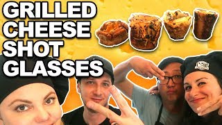 🧀 Grilled Cheese Shot Glasses ft. Hellthy Junkfood