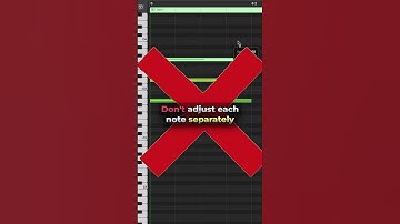 Quickly make MIDI notes the same velocity in #logicpro #logicprox #logicprotips #musicproduction