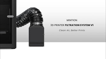 Mintion Filtration System V1 | Cleaner Air for 3D Printing (Bambu P1S / X1C Compatible) #3dprinted