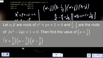 Let α, β are roots of x^2+px+2=0 and 1/α, 1/β are the roots of  2x^2-2qx+1=0. Then find the value of