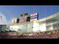 4 F-16's Fly over Lambeau