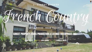 For Sale: 2  Storey Modern French Country House Near Tagaytay  ₱32,000,000 (Negotiable)