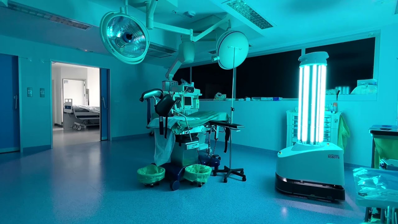 UVD Robots Disinfection OR Timelapse