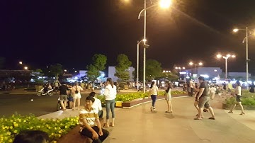 Vòng xoay Phan Thị Ràng về đêm...