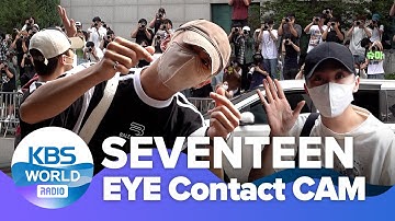 [4K] SEVENTEEN EYE CONTACT CAM :: 세븐틴 아이컨택캠 @ MUSIC BANK