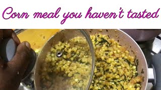 DELICIOUS CORN MEAL WITH SHRIMPS | BEST RECIPE
