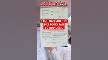 CẢNH BÁO ĐẶT CỌC NHÀ ĐẤT.  Tinh hoa 10 năm nó phải như này . https://vt.tiktok.com/ZS69j4YCh/