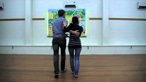 Te Atatu 18/08/11 lesson 4 of 6 charleston turns/ inside turn with variation