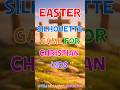 Easter Silhouette Game for Kids ✝️🐣 #SHORT