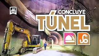 ¡YA ERA HORA 🥳! Al fin TERMINA la construcción del TÚNEL de Ampliación de la Línea 12 del Metro CDMX