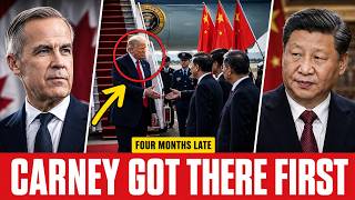 Trump LANDS in Beijing With CEOs — Carney Already SIGNED the Deal Four Months Ago