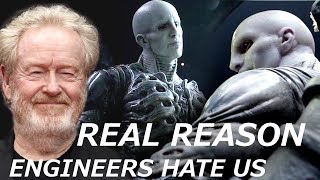 Ridley Scott Tells the REAL REASON Why Engineers Want to Kill Humans and Destroy Earth