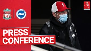 Jürgen Klopp’s pre-match press conference | Brighton