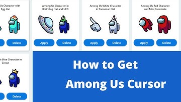 Among Us Cursor