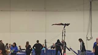Level 4 Uneven Bars Routine 9.400 - 4th Place - Level 4 State Championship 2024