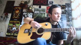 Our Last Night - Same Old War (acoustic-cover by.red___devi1)