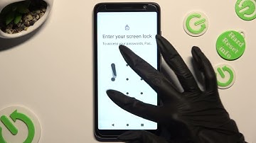 How to Edit Saved Google Passwords Autofill on TCL 403?