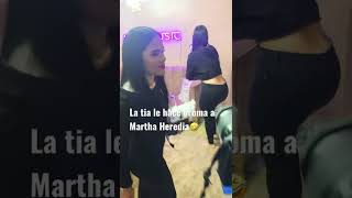 La real tia le hace broma a Martha Heredia