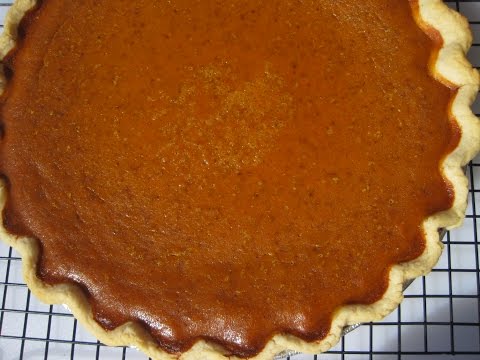 Thanksgiving Day PUMPKIN PIE - How to make Libby's FAMOUS PUMKPIN PIE Recipe