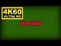 GTA 5 Wasted  - GREEN SCREEN 4K60