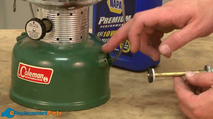 How to Replace the Pump on an Older Style Coleman Lantern--A Quick Fix