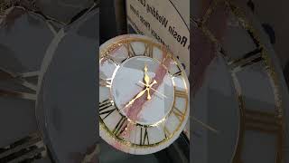 resin wall clock by HiART24