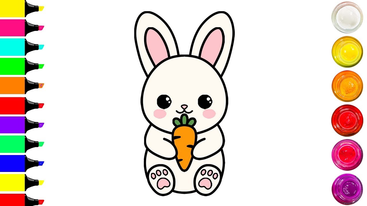 How to draw a Rabbit || Rabbit Drawing - YouTube