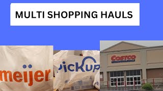 Meijer, Kroger, and Costco shopping hauls 5-17-24