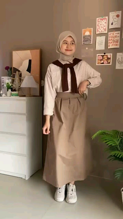 Outfit Buat Ngampus lagi pake rok gemes ini🌹✨😱 #shorts #shortsfeed