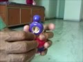 Playing channapatna buguri   a simpler version of the traditional spinning top