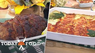 Meatloaf, Butternut Squash Casserole Get Hannah Taylors Recipes