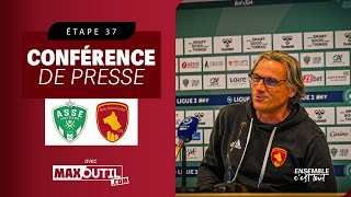 J37 - ASSE / RAF : Conférence de presse de Didier Santini