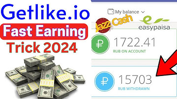 Getlike.io Fast Earning 2024 🤑 || Getlike se jyada earning kaise kare || Getlike app fast earning