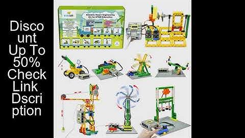 Keyestudio Kidsbits Smart Engineering Kit for Arduino Compatible With Lego Series Support Scratch Pr