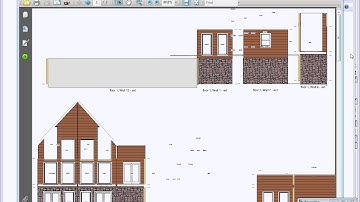 How to Print Model Walls and Roof on Chief Architect to PDF