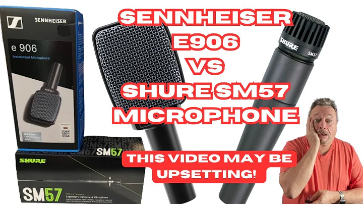 SENNHEISER E906 VS Shure SM57 Mic