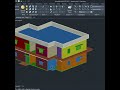 Double storey building or House #2dplan #architecture #3dplan #autocad #design #floor #sketchup #cad