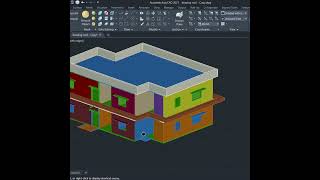 Double storey building or House #2dplan #architecture #3dplan #autocad #design #floor #sketchup #cad