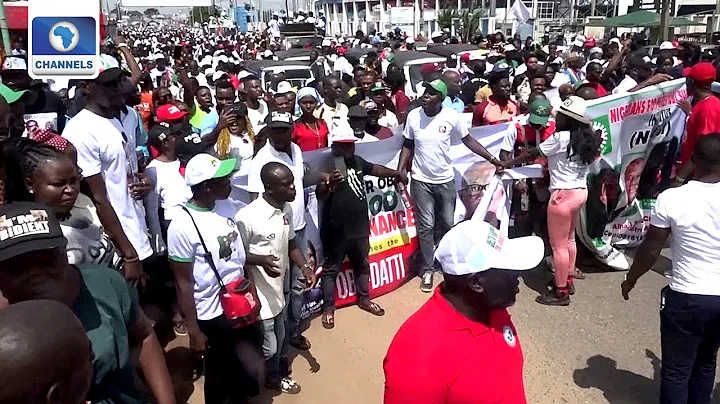 LP Supporters Hold Rally For Peter Obi In Cross River, Delta
